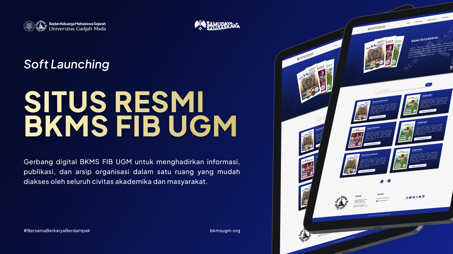 📢 SOFT LAUNCHING SITUS RESMI BKMS FIB UGM